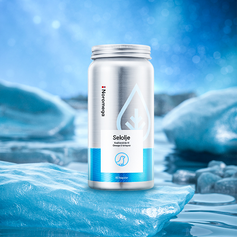 挪威Noromega精纯海豹油鱼油胶囊60粒