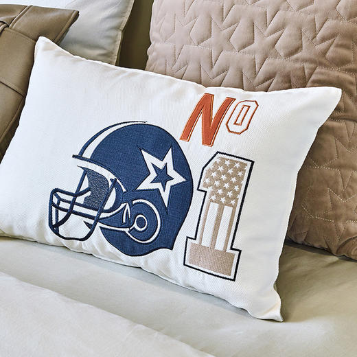 喜梦宝床品套件7件套60支全棉运动风少年派系列 商品图4