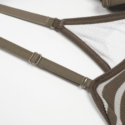 都市丽人时尚美搭无缝面料短抹胸无钢圈无排扣无尺码女士背心LV3AB2 商品图6