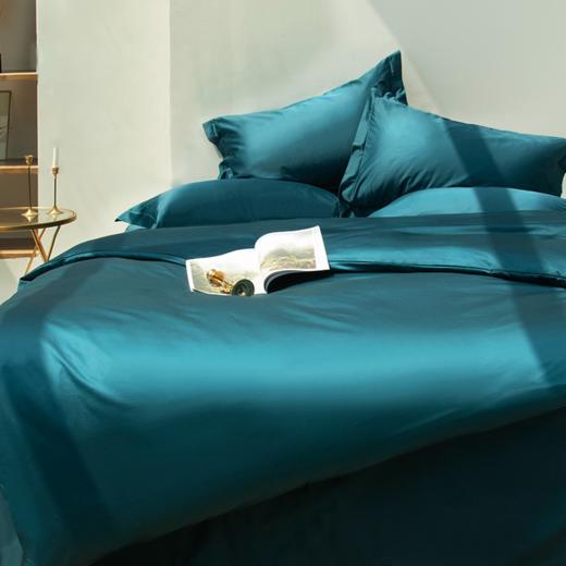 新西兰CRIA 100支长绒棉贡缎纯色四件套 商品图1