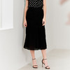 【女士百褶半裙】23年夏季新品女士百褶裙中长款内搭衬布半身裙 商品缩略图0