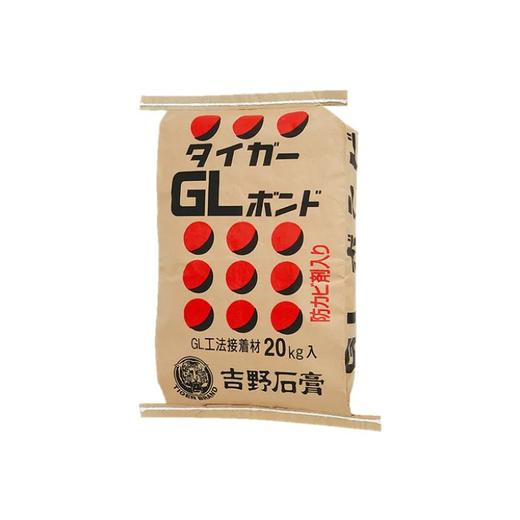 日本吉野石膏板GL工法粘结剂牛皮纸袋 20公斤包装タイガーGLボンド 商品图0