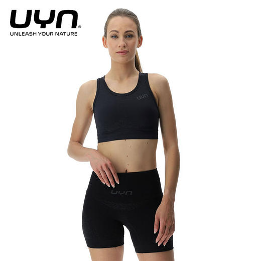 UYN加速系列一体式防震速干运动内衣女夏天薄款透气高弹紧身背心胸罩 商品图3