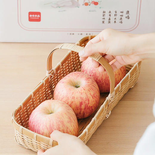 酸甜脆爽、可口多汁 | 烟台栖霞红富士苹果 2.5kg 商品图4