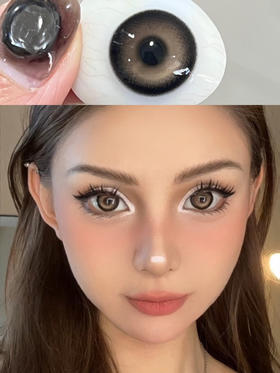 E-lensstyle 日抛 虚拟人类棕 直径14.5mm着色13.8mm