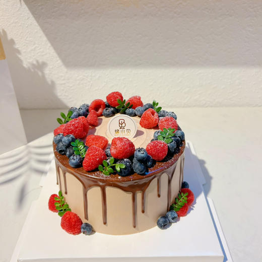 巧克莓莓—巧克力水果生日蛋糕（应季草莓或者树莓） 商品图1