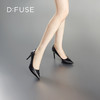 DFuse迪芙斯秋季新款牛皮尖头气质细跟高跟单鞋女DF33111050 商品缩略图3