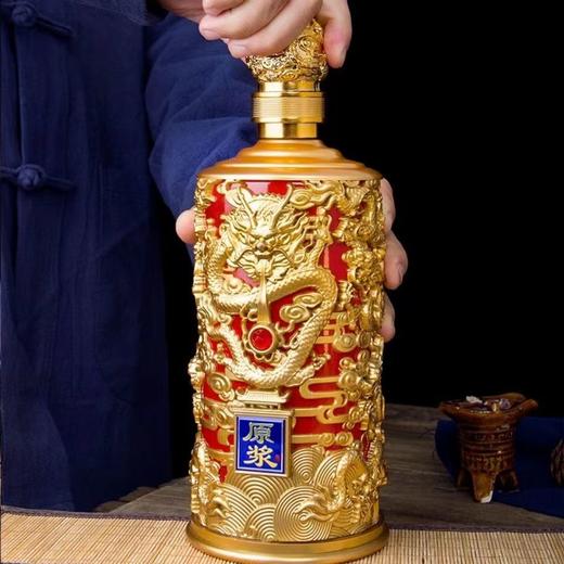 【白酒典范！龙瓶原浆酒52度白酒】酒香浓郁口感细腻醇正，唇齿留香芳香清雅香浓馥郁，古井镇产地浓香型整箱酒水健康 商品图1