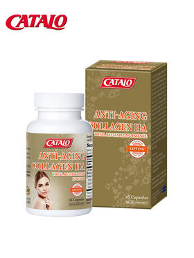 Catalo 家得路 美肌骨胶原HA 45粒