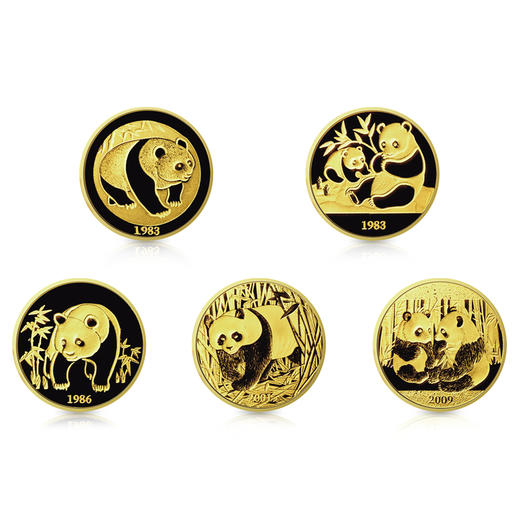 【特别发行】中国熊猫币获奖系列纪念章大全·5枚封装版 商品图6