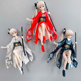 卡通动漫可爱兄妹手办冰箱贴雪乃立体简约吸铁石冰箱贴现代磁贴