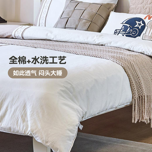 喜梦宝床品套件7件套60支全棉运动风少年派系列 商品图1