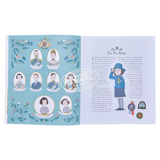 【中商原版】The Queen's Wardrobe The Story of Queen Elizabeth II and Clothes 伊丽莎白二世女王穿衣 英文原版 进口图书 商品图5