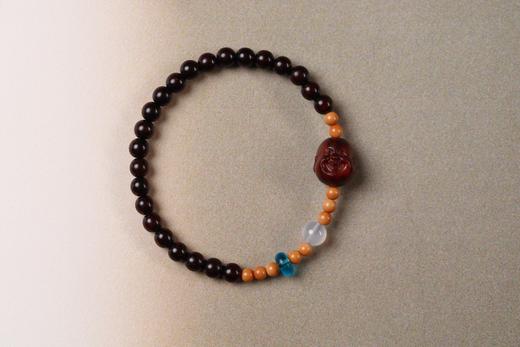 XYZT0493°紫檀橄榄核手链 商品图0