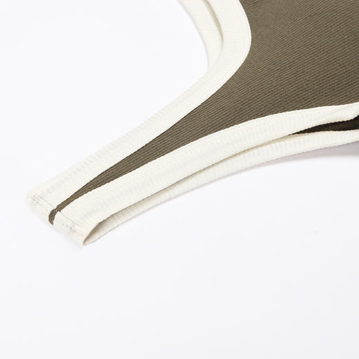 都市丽人时尚美搭无缝面料短抹胸无钢圈无排扣无尺码女士背心LV31B1 商品图6