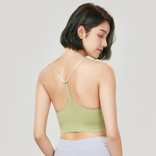 都市丽人时尚美搭无缝面料短抹胸无钢圈无排扣无尺码女士背心LV3AB1 商品图2