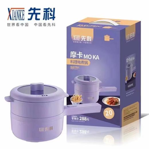 BZX先科电炒菜蒸煮多用锅（20厘米） 商品图0