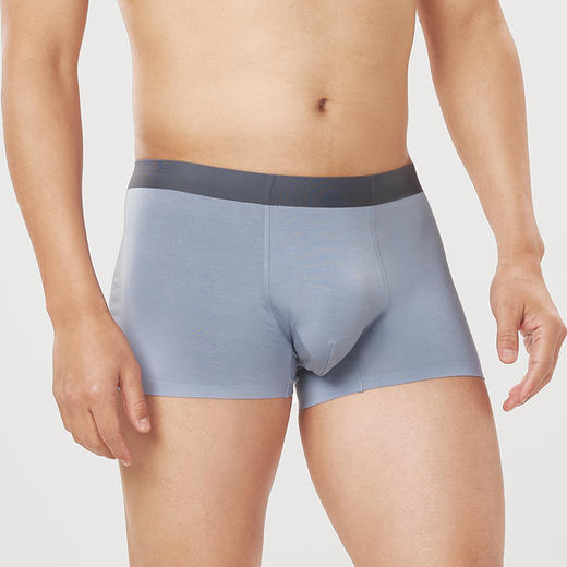 都市丽人都市锋尚简约基础水柔棉棉质平角男士内裤FK3HC3 商品图2