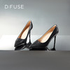 DFuse迪芙斯秋季新款牛皮尖头气质细跟高跟单鞋女DF33111050 商品缩略图4