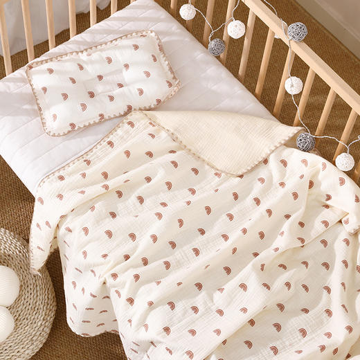 【49.9/2个    婴儿枕头新生儿四季通用透气定型枕】扁头纠正偏头初生宝宝枕头云朵，皑皑白色枕芯，云朵一般柔软，透气舒适，陪伴宝宝四季通用。 商品图7