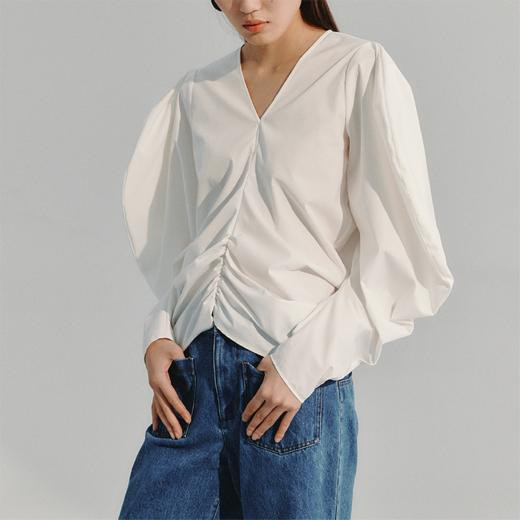 LIYIHAN 不规则艺术衬衫 Y233C03001 商品图3