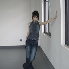 经典单品｜最配西部辣妹的牛仔马甲背心💞