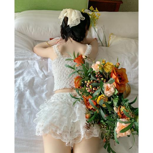 【五层蕾丝纯欲安全裤】防走光可外穿 夏季冰丝南瓜裤 遮挡三角区打底短裤 清透雪纺仙气飘飘 手感顺滑轻肤 商品图2