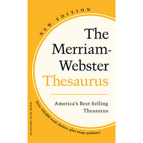 韦小黄 韦氏同义反义词典 英文原版 The Merriam-Webster Thesaurus 