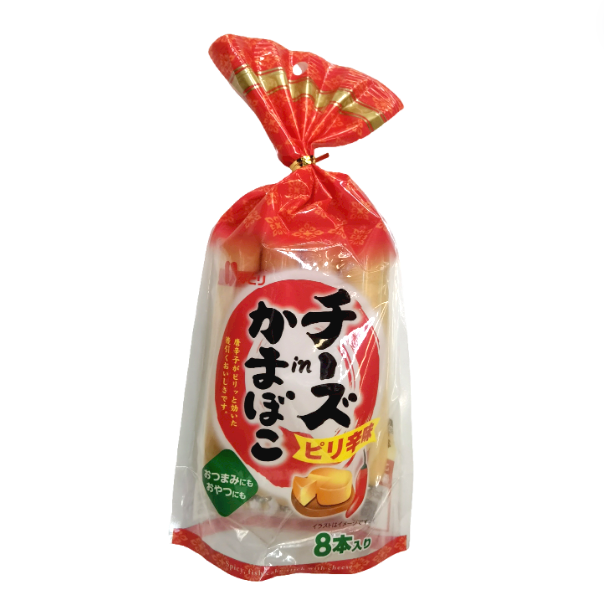 日本北海道车打芝士深海鳕鱼肠（辛辣芝士味）8条入232g