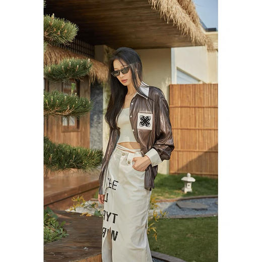 牛仔系带半裙 商品图2