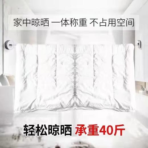 多功能可伸缩卫生间晾衣绳免打孔飘窗晾衣架阳台家用隐形晾衣绳 商品图1