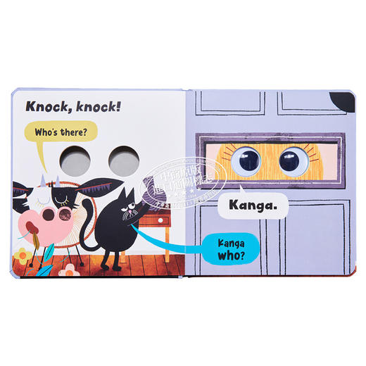 【中商原版】Rob Hodgson Knock Knock… whos there? 后面的是谁啊？英文原版 进口图书 儿童绘本 动物故事图画书 商品图5