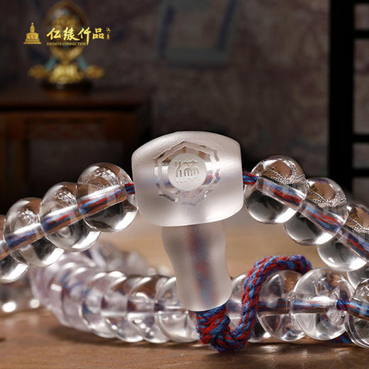 天然白水晶念珠 商品图1