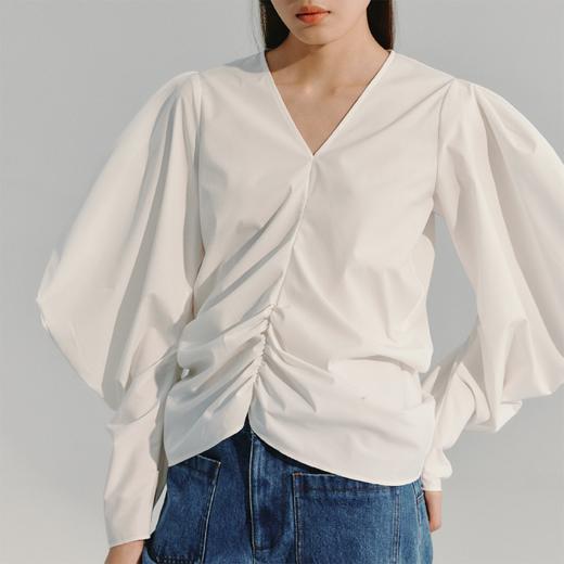 LIYIHAN 不规则艺术衬衫 Y233C03001 商品图1