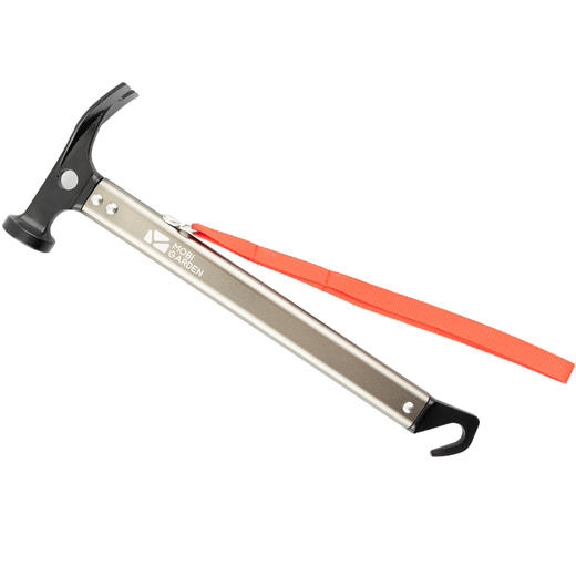 牧高笛（MOBIGARDEN）榔头 户外徒步露营多功能轻量锤子铝合金便携小巧榔头NX20671023 商品图0