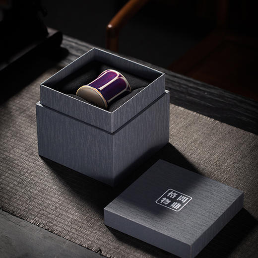 【问鼎钧瓷】汝窑鹅黄棱线主人杯 商品图4