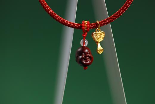 XYZT0496°禅意笑佛红绳手链 商品图2