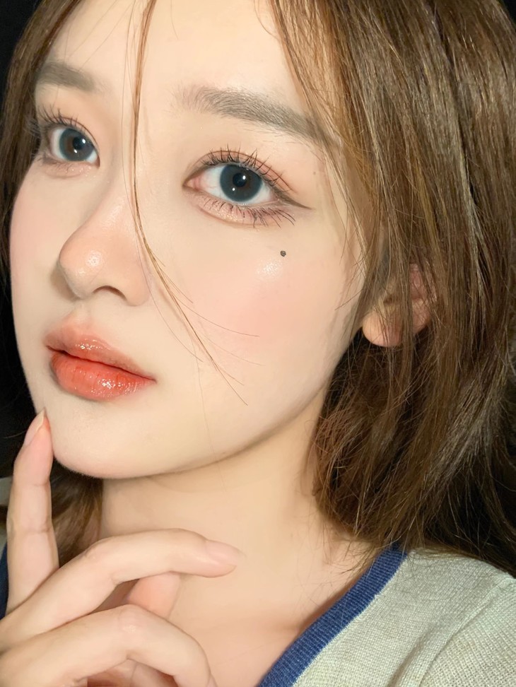 LILIAN美瞳 年抛隐形眼镜 蓝不绿 14.2mm 1副/2片 左右度数可不同-VVCON美瞳商城18