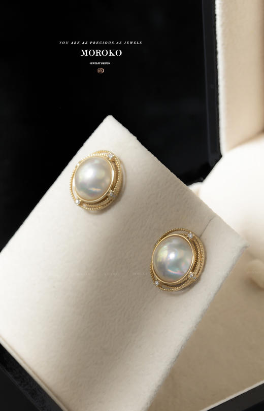 云影辰月耳夹&耳钉 商品图6