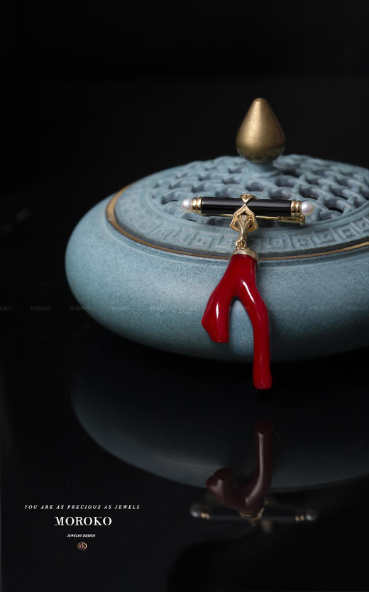 西窗雨景胸针&吊坠 商品图0