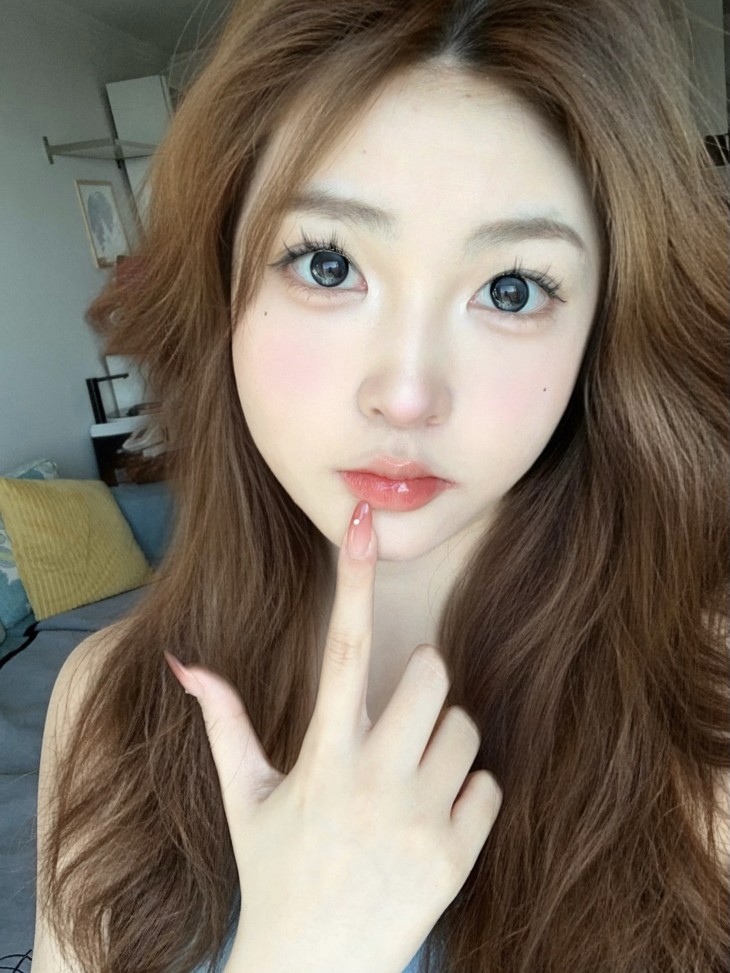 RUNACO美瞳 年抛隐形眼镜 小椰球 14.2mm 1副/2片 左右度数可不同 - VVCON美瞳商城