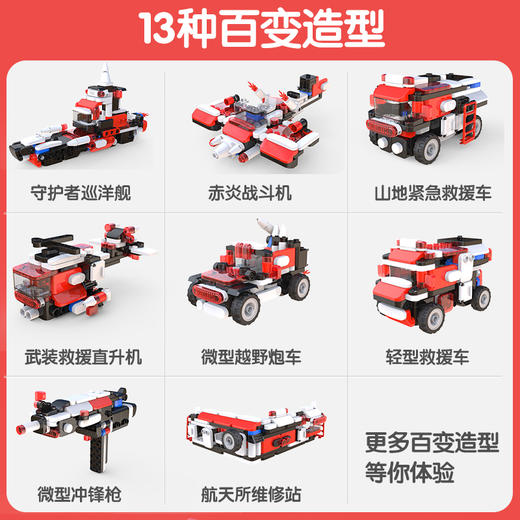 布鲁可-布布体感遥控神州火箭车 62122 商品图3