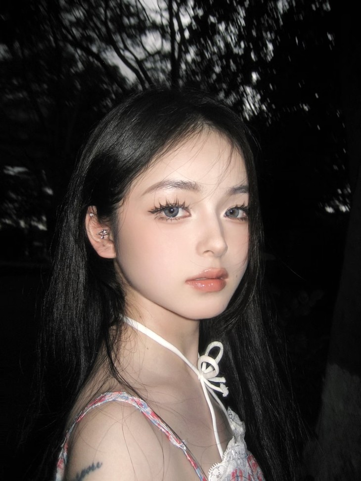 RUNACO美瞳 年抛隐形眼镜 美式奶油 14.2mm 1副/2片 左右度数可不同-VVCON美瞳商城19