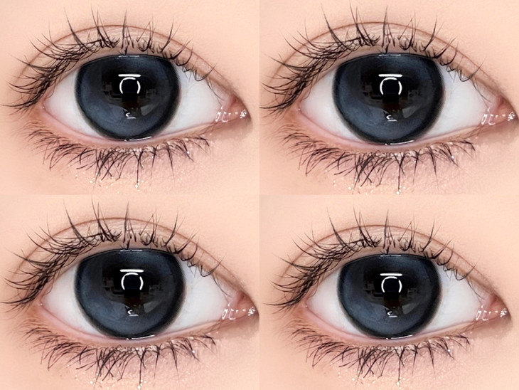 RUNACO美瞳 年抛隐形眼镜 小椰球 14.2mm 1副/2片 左右度数可不同 - VVCON美瞳商城