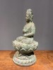 青铜莲花座观音菩萨像，顺丰包邮 商品缩略图9