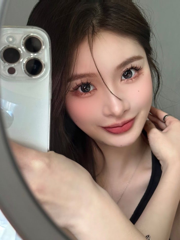 RUNACO美瞳 年抛隐形眼镜 小椰球 14.2mm 1副/2片 左右度数可不同 - VVCON美瞳商城