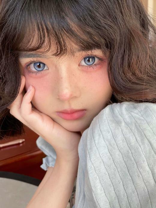 【大直径】Leenscolor-蓝色烟火-14.5mm【年抛 度数0-1000度 含525/575】 商品图6