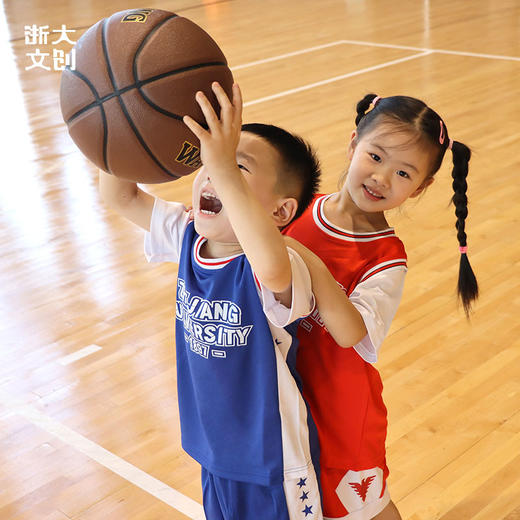 【浙大文创】浙江大学儿童假两件运动套装红蓝两色可选 商品图0