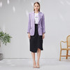 EITIE爱特爱秋季新款时尚通勤干练显瘦翻领西装外套女7103802 商品缩略图3