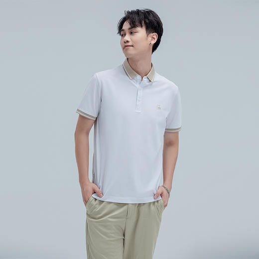 HX 夏季翻领短袖T恤Y102320296101/02POLO杉 商品图2